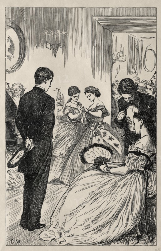 Coelebs in Search of a Mulready Envelope, 1865. Creator: George Louis Palmella Busson Du Maurier (British, 1834-1896).