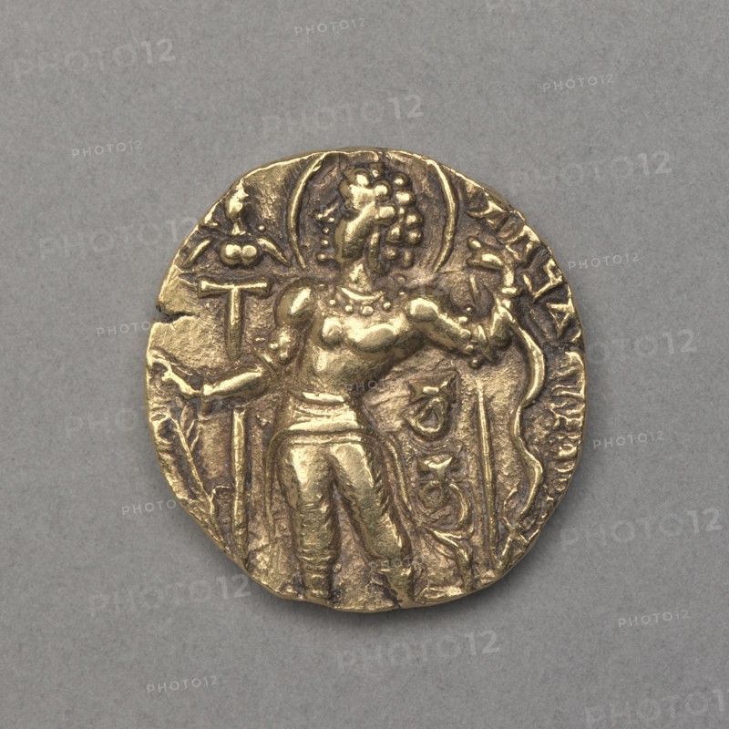 Coin of Chandragupta II , c. 400. Creator: Unknown.