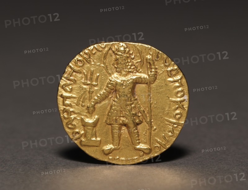 Coin of Kushan King Vasudeva I, c. AD 142/145-174/177. Creator: Unknown.
