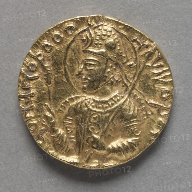 Coin: Havishka (obverse), c. 106-149 AD. Creator: Unknown.