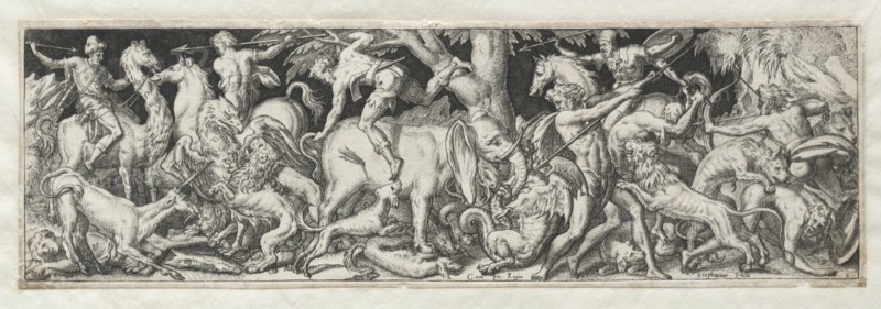Combats and Triumphs No. 6. Creator: Etienne Delaune (French, 1518/19-c. 1583).