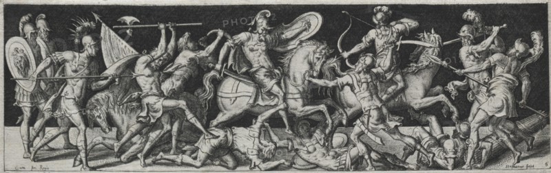 Combats and Triumphs, probably 1560s. Creator: Etienne Delaune (French, 1518/19-c. 1583).