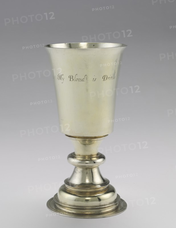 Communion Cup, 1671-1672. Creator: DR (British).