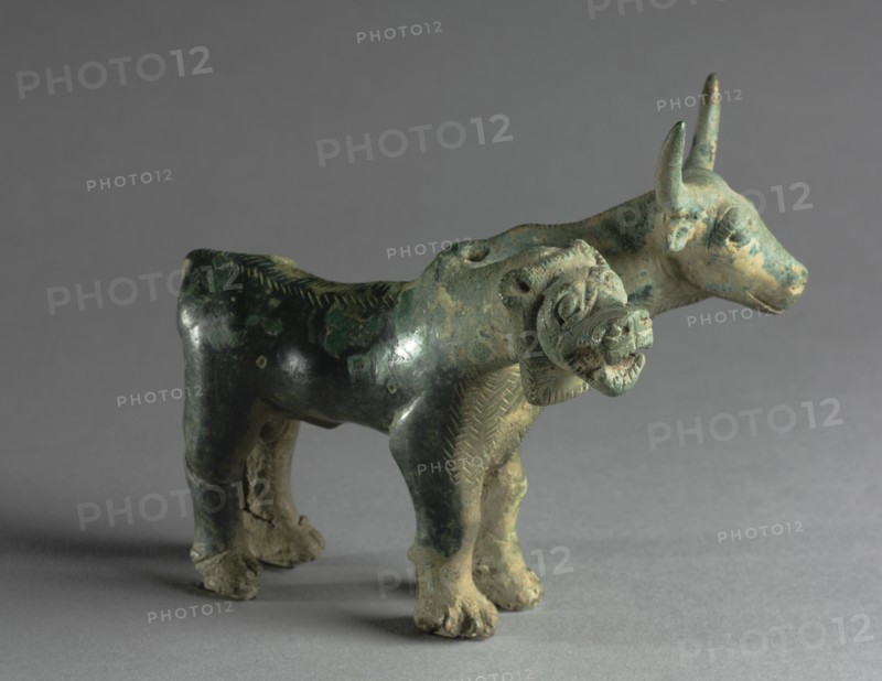 Composite Lion and Bull, 1500-1000 BC. Creator: Unknown.