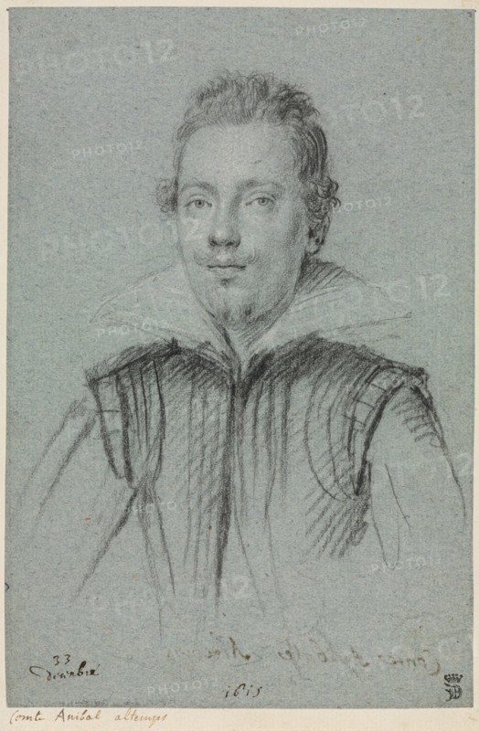 Comte Anibal Altemps, 1615. Creator: Ottavio Mario Leoni (Italian, 1578-1630).