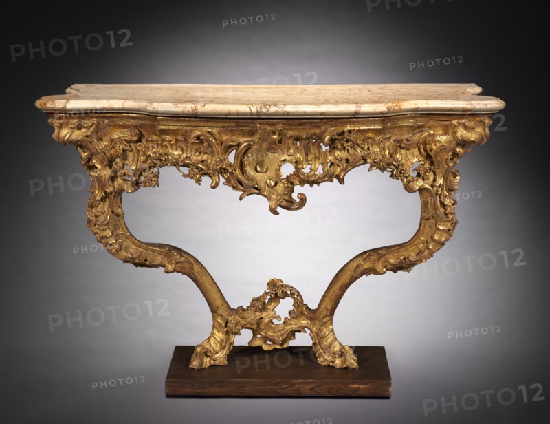 Console Table, c. 1765. Creator: Ferdinand Tietz (Austrian, 1708-1777), attributed to.