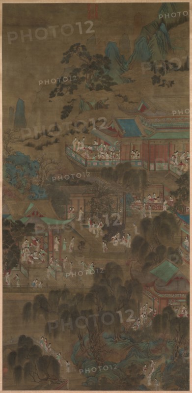 Court Ladies in the Imperial Palace, 1271-1368. Creator: Unknown.