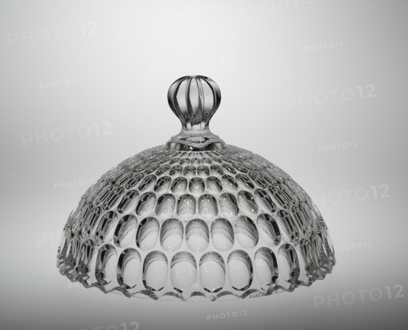 Covered Compote (lid), c. 1865. Creator: Bakewell, Pears and Company (American).