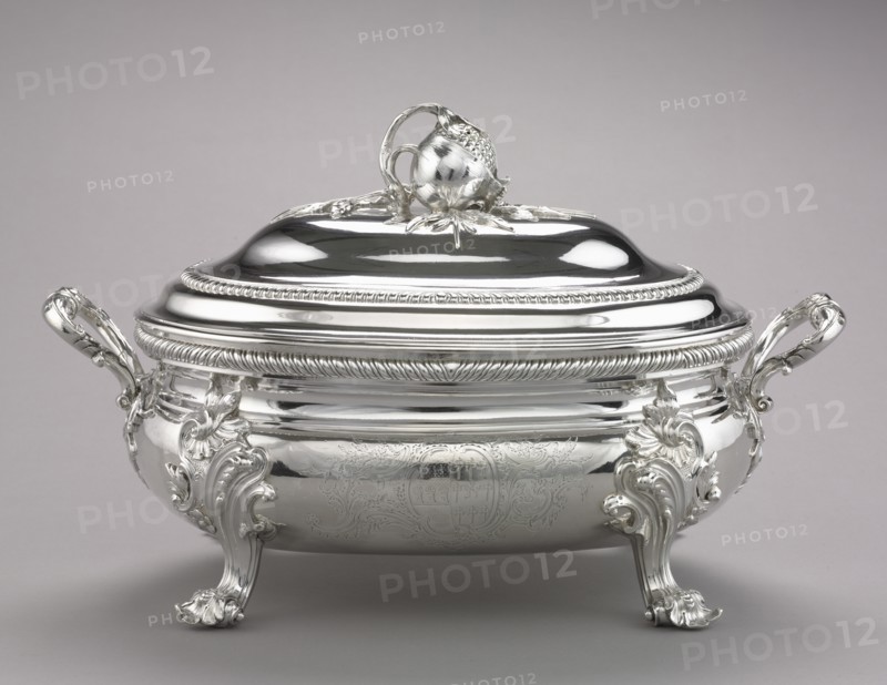 Covered Tureen, 1753. Creator: Edward Wakelin (British, 1784).