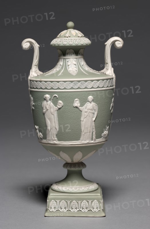Covered Urn, c. 1800. Creator: Wedgwood Factory (British).