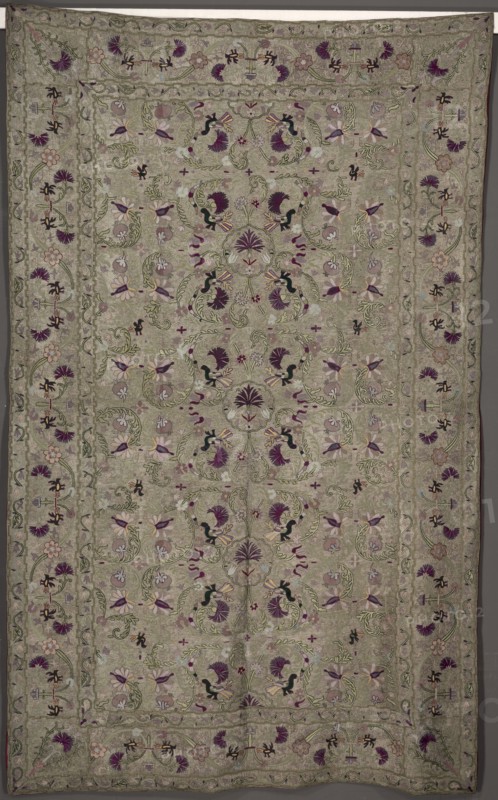 Coverlet, 1800s. Creator: Unknown.