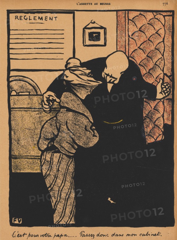 Crimes and Punishments XIX, 776: It's about your father , 1872. Creator: Félix Vallotton (French, 1865-1925).