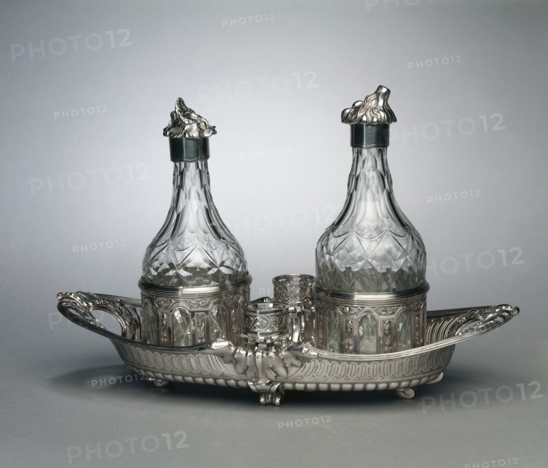 Cruet Stand (Huilier), 1766. Creator: Robert Joseph Auguste (French, 1723-aft 1795).