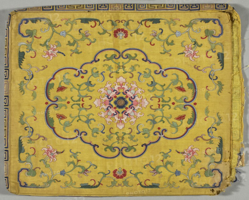 Cushion Cover, 1700s. Creator: Unknown.
