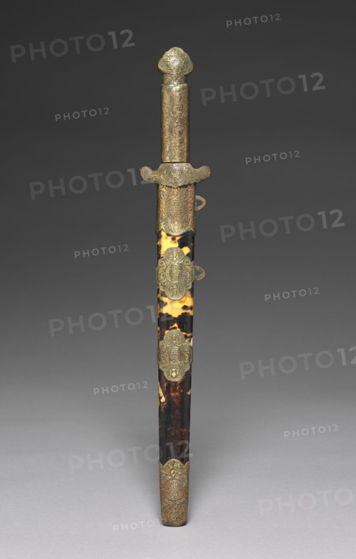 Dagger and Scabbard, 1800s. Creator: Unknown.