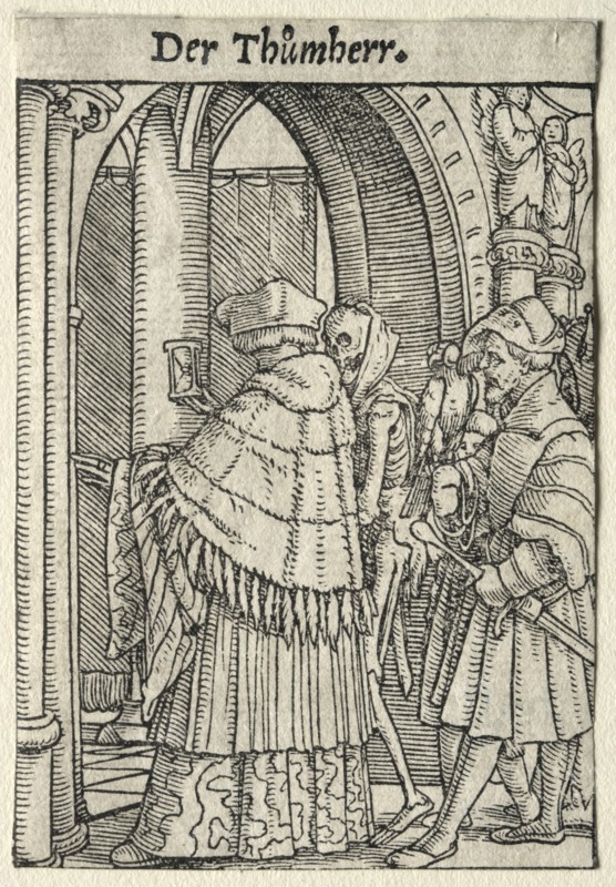 Dance of Death: The Canon. Creator: Hans Holbein (German, 1497/98-1543).