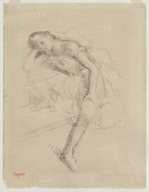 Dancer at Rest, c. 1895. Creator: Edgar Degas (French, 1834-1917).