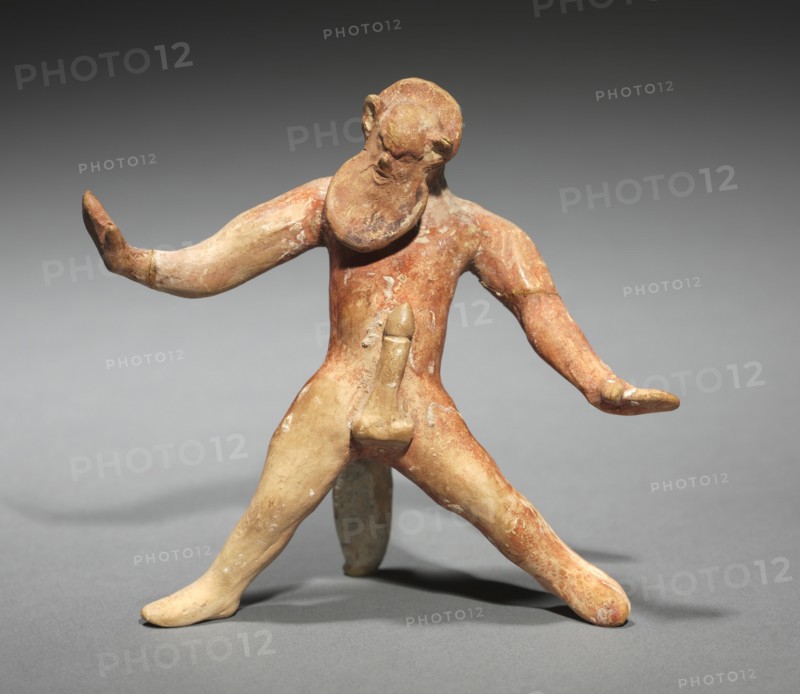 Dancing Satyr, 500-475 BC. Creator: Unknown.