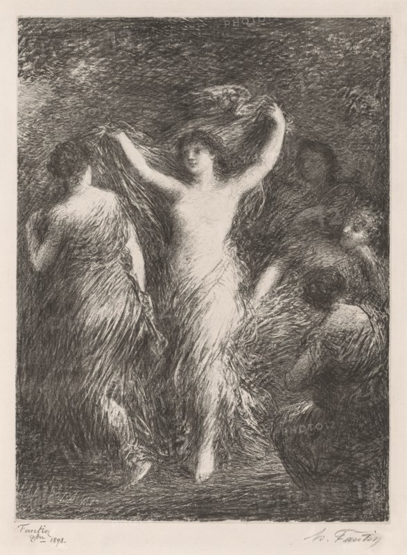 Danses, 1898. Creator: Henri Fantin-Latour (French, 1836-1904).