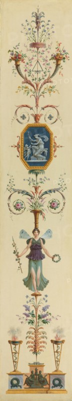 Decorative Panel, 1790s. Creator: Pierre Rousseau (French, 1751-1829).