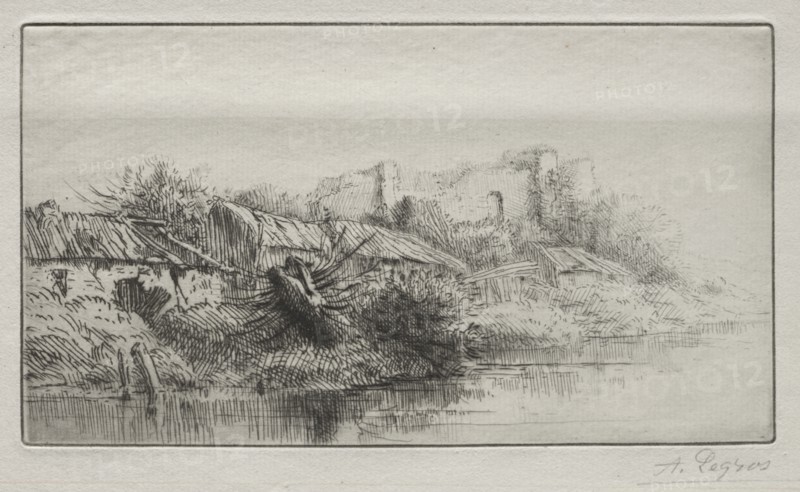 Deserted Village. Creator: Alphonse Legros (French, 1837-1911).