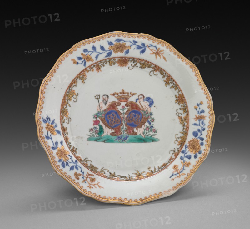 Dinner Plate, 1760-1770. Creator: Unknown.