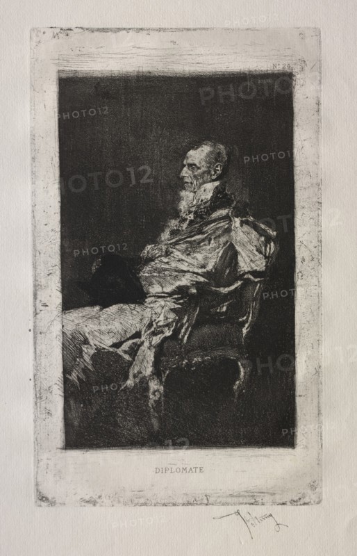 Diplomate. Creator: Mariano Fortuny y Carbó (Spanish, 1838-1874).