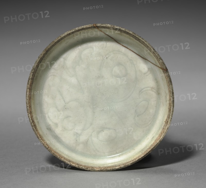 Dish with Incised Scroll Design, 900s-1100s. Creator: Unknown.