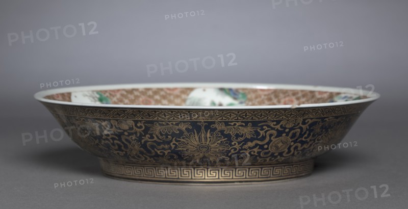 Dish with Zhang Guolao, 1662-1722. Creator: Unknown.