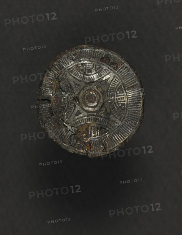 Disk Ornament, 600s. Creator: Unknown.