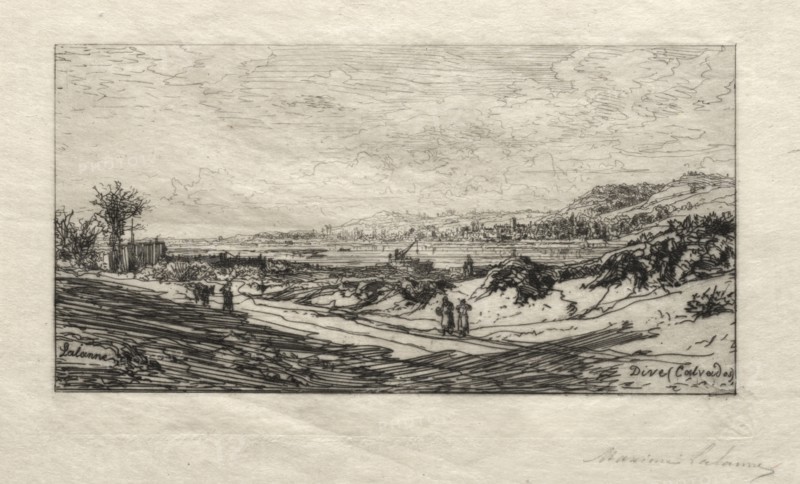 Dives, Calvados. Creator: Maxime Lalanne (French, 1827-1886).