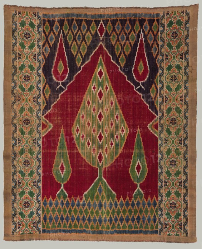 Door curtain, 1800s. Creator: Unknown.