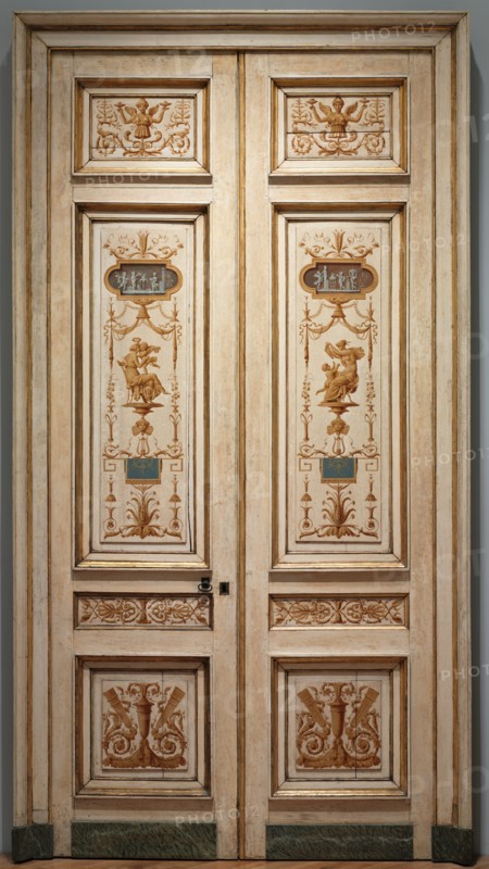 Double-Leaf Doors, 1790s. Creator: Pierre Rousseau (French, 1751-1829).