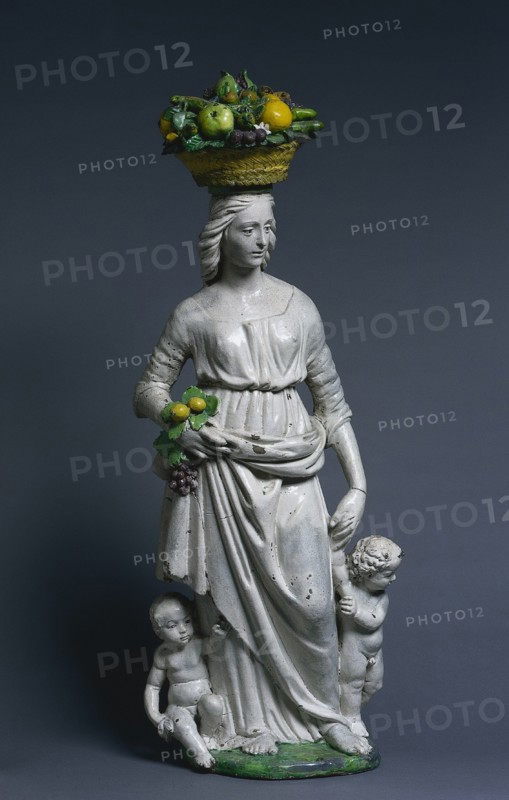 Dovizia (Plenty), c. 1520-1529. Creator: Giovanni della Robbia (Italian, 1469-1529/30).