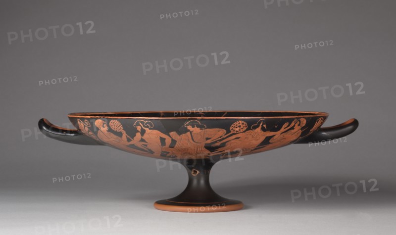Drinking Cup (Kylix), c. 480 BC. Creator: Douris (Greek), attributed to.