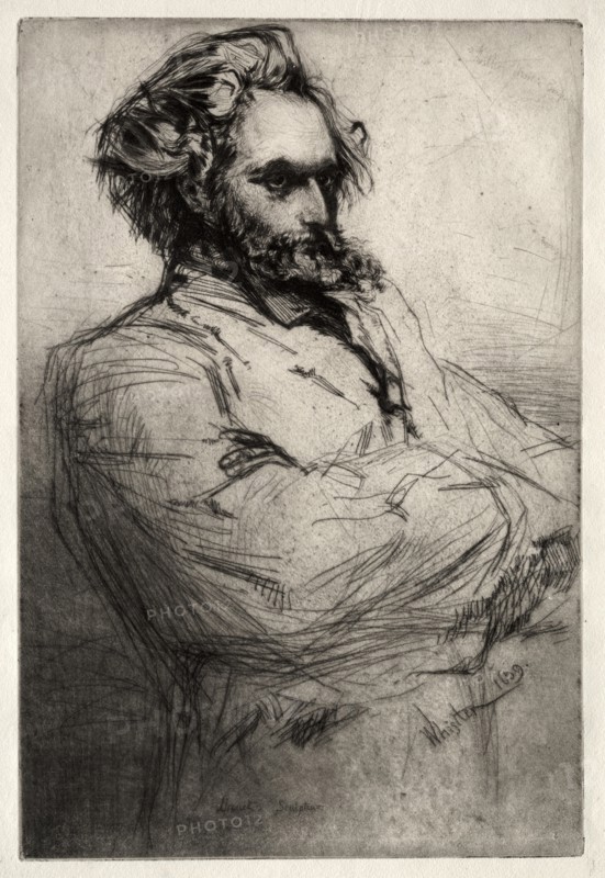 Drouet, 1859. Creator: James McNeill Whistler (American, 1834-1903).