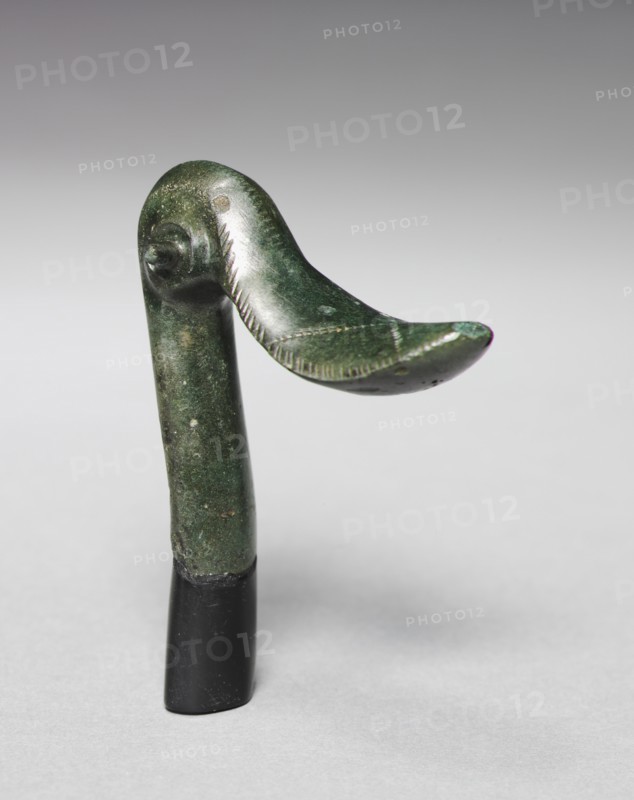 Duck Head Finial, c. 1400-1300 BC. Creator: Unknown.