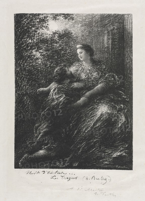 Duet of the Trojans, 1894. Creator: Henri Fantin-Latour (French, 1836-1904).