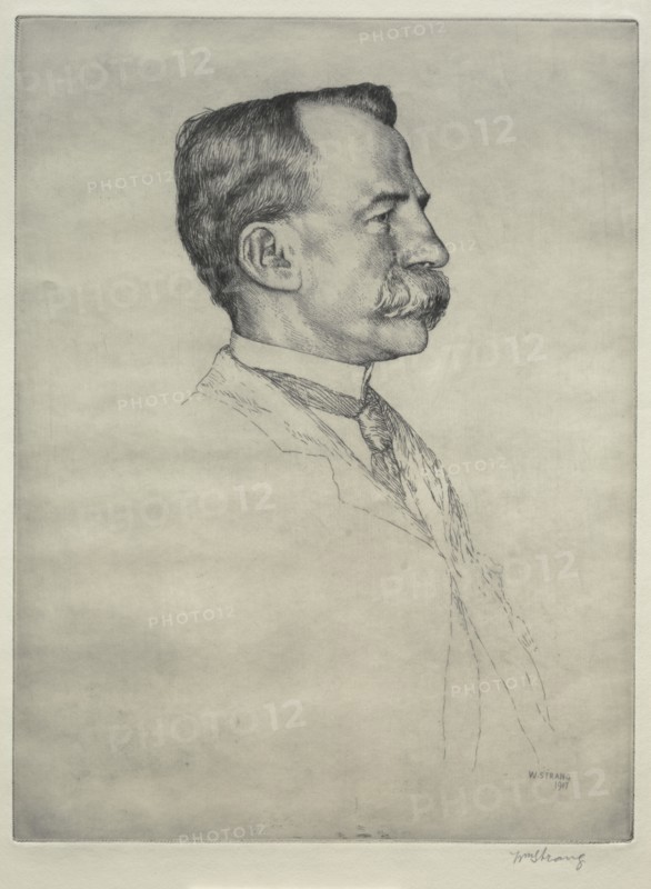 E. T. Bull, 1907. Creator: William Strang (British, 1859-1921).