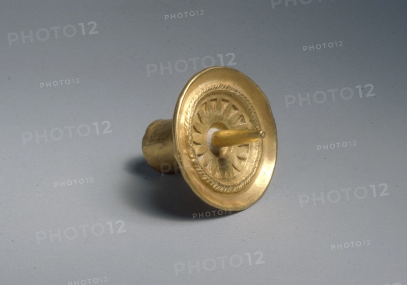 Ear Spool, c. 400-900. Creator: Unknown.