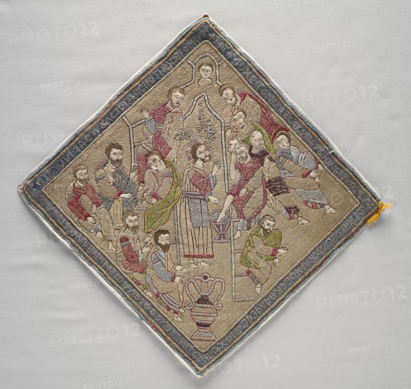 Ecclesiastical Embroidery (Epigonation) , 17th-18th century. Creator: Unknown.