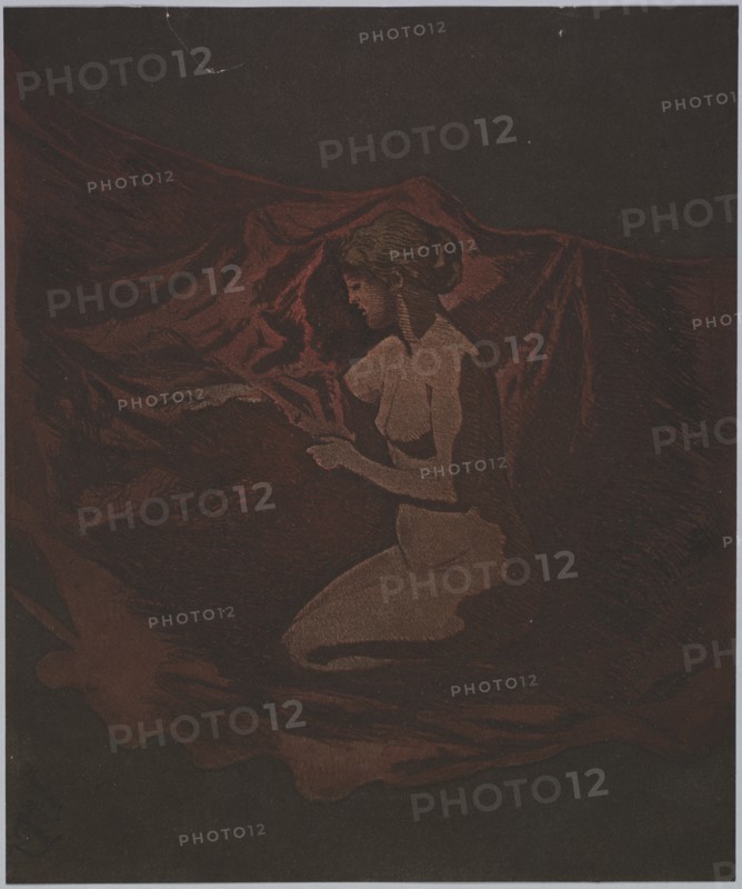 Embers Glow, 1890-1897. Creator: Theodore Roussel (French, 1847-1926).