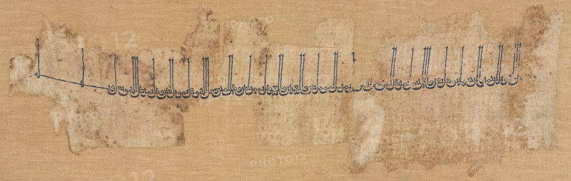 Embroidered cotton tiraz, 991-1031. Creator: Unknown.