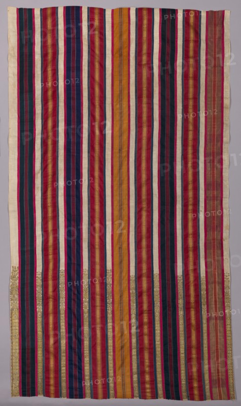 Embroidered Curtain, 17th-18th century. Creator: Unknown.