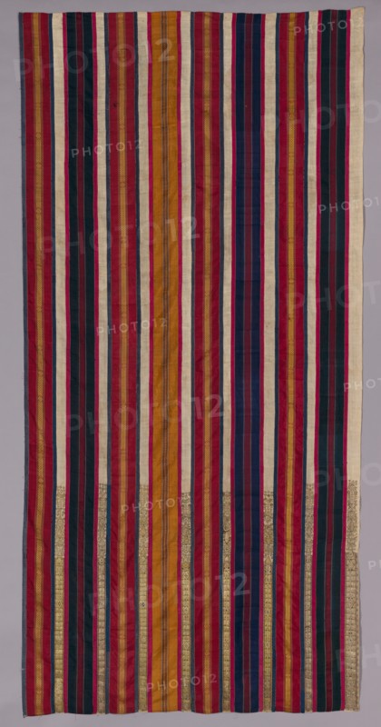 Embroidered Curtain, 17th-18th century. Creator: Unknown.