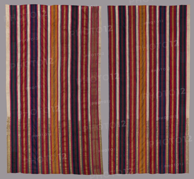 Embroidered Curtain, 17th-18th century. Creator: Unknown.