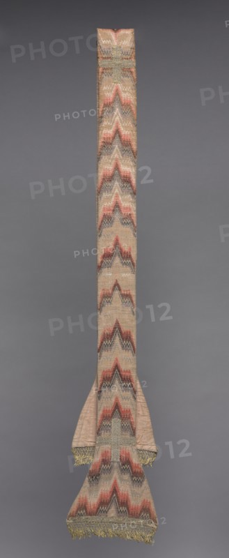 Embroidered Stole, 1800s. Creator: Unknown.