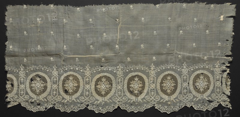 Embroidered Strip, 19th century. Creator: Unknown.