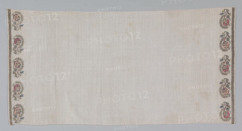 Embroidered Towel (Peshkir), 19th century. Creator: Unknown.