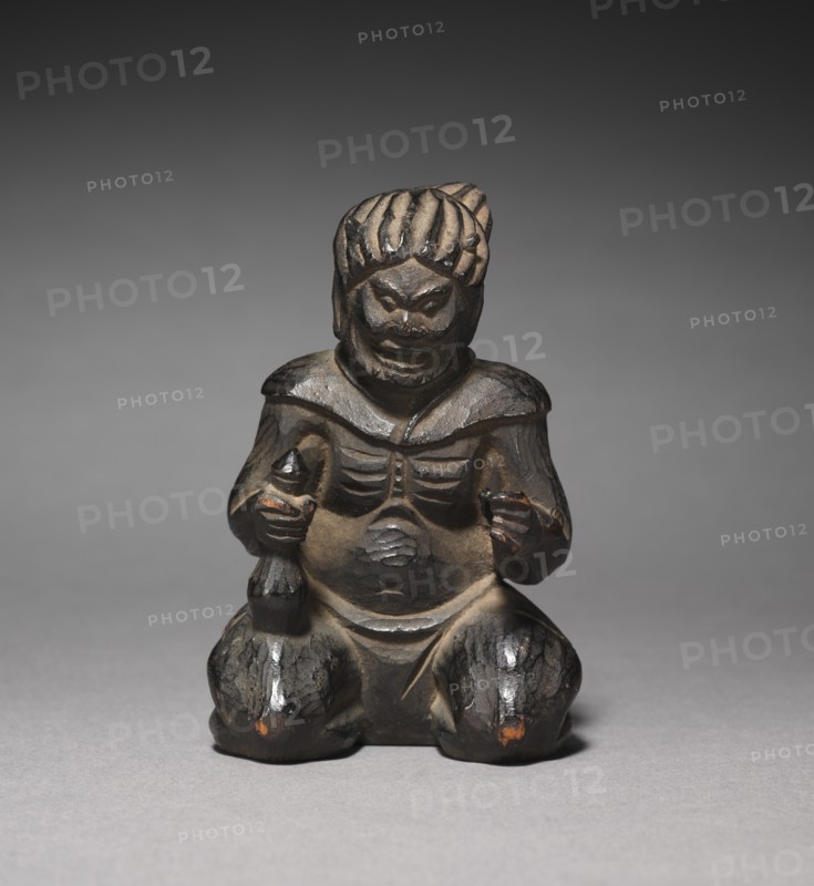 Enno Gyoja and Two Attendants (Koki), 1615-1868. Creator: Unknown.